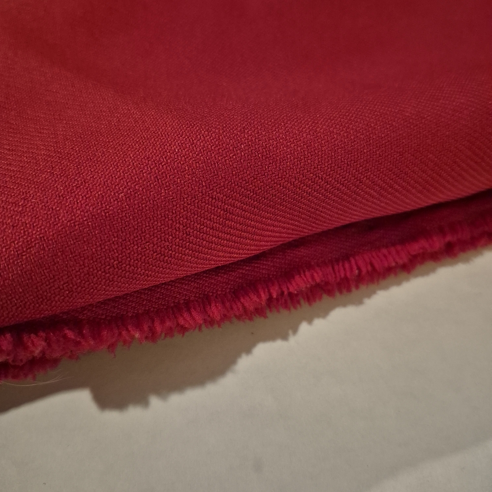 Vibrant Red Fabric